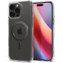 Spigen Ultra Hybrid átlátszó borítás MagSafe szénszálas mintával iPhone 16 Pro készülékhez - átlátszó