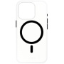 FIXED MagPurity átlátszó borító fekete MagSafe iPhone 16 Pro Max készülékhez - átlátszó