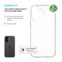 FIXED ReStory Anti-UV újrahasznosított borítás iPhone 16-hoz - átlátszó