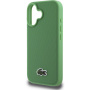 Lacoste Ikonikus Petit Pique szőtt logóborító MagSafe-el* iPhone 16-hoz - zöld