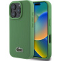Lacoste Ikonikus Petit Pique szőtt logóborító MagSafe-el* iPhone 16 Pro Max készülékhez - zöld