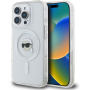 Karl Lagerfeld IML Karl Head fémváz burkolat MagSafe-el* iPhone 16 Pro Max készülékhez - átlátszó