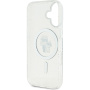 Karl Lagerfeld IML Glitter Karl és Choupette csillogó borító MagSafe-el* iPhone 16-hoz - ezüst