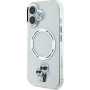 Karl Lagerfeld IML Karl és Choupette borító MagSafe-el* iPhone 16-hoz – átlátszó