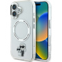 Karl Lagerfeld IML Karl és Choupette burkolat MagSafe-el* iPhone 16 Plus-hoz - átlátszó