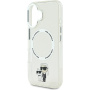Karl Lagerfeld IML Karl és Choupette burkolat MagSafe-el* iPhone 16 Plus-hoz - átlátszó