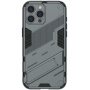Tartós védőburkolat állvánnyal iPhone 16 Pro Max-hoz - szürke