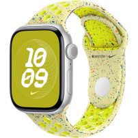 Eredeti Apple Nike sportszíj Apple órához 42mm / 41mm / 40mm / 38mm - S/M - neonsárga