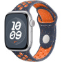 Eredeti Apple Nike sportszíj Apple órához, 42 mm / 41 mm / 40 mm / 38 mm - S/M - narancssárga kék