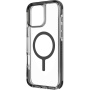 UNIQ Combat MagClick borító színes kerettel és MagSafe iPhone 16-hoz - fekete