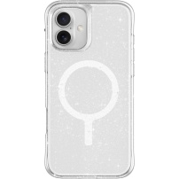 UNIQ LifePro Xtreme MagClick csillogó tok, MagSafe, iPhone 16 Plus - ezüst