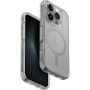 UNIQ Combat MagClick Cover színes kerettel és MagSafe iPhone 16 Pro készülékhez - szürke