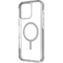 UNIQ Combat MagClick Cover színes kerettel és MagSafe iPhone 16 Pro készülékhez - szürke