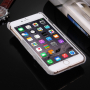 Plüs védő tok / borító sapkával - Apple iPhone 6S / 6 - szürke