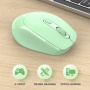 Ergonomikus Bluetooth vezeték nélküli egér - kék