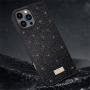 SULADA elegáns csillogó borítás iPhone 16 Pro Max-hoz - fekete