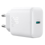 JOYROOM JR-TCF24 gyorstöltő adapter USB-C porttal - 30W - fehér