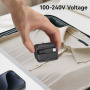 USAMS CC241 adapter szett USB-C porttal és kihúzható USB-C kábellel - 30W - fehér