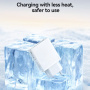 JOYROOM JR-TCF14 gyorstöltő adapter USB-C / USB-A portokkal - 20W - fehér