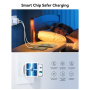JOYROOM JR-TCF15 gyorstöltő adapter USB-C / USB-A portokkal - 30W - fehér
