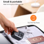 JOYROOM JR-TCW01 univerzális utazó adapter USB-C / 3x USB-A portokkal és kihúzható dugókkal - 17W - fekete