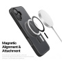 DUX DUCIS Yind matt borító MagSafe-el* iPhone 16-hoz - fekete