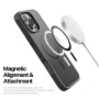 DUX DUCIS Yind matt burkolat MagSafe-el* iPhone 16 Pro Max készülékhez - fekete
