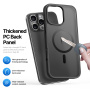 DUX DUCIS Yind matt burkolat MagSafe-el* iPhone 16 Pro Max készülékhez - fekete