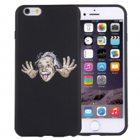 Műanyag védő tok / borító - Apple iPhone 6S / 6 - Albert Einstein