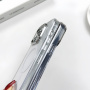 Átlátszó borító kábellel és MagSafe iPhone 14 Plus készülékhez - rózsaszín