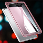 Fényes átlátszó borító iPad 10,2"-hoz (2019-2021) - rózsaszín
