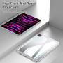 Fényes átlátszó borító iPad 10,2"-hoz (2019-2021) - kék