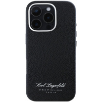 Karl Lagerfeld Hotel RSG borító iPhone 16 Pro-hoz - fekete