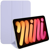 Eredeti Apple Smart Folio mágneses tok iPad mini 6 / mini 7 készülékhez - világoslila