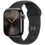 Eredeti Apple sportszíj Apple karóra 42mm / 41mm / 40mm / 38mm - S/M - fekete