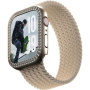 PanzerGlass SAFE kövekkel díszített tok Apple Watch 42mm (Series 10 / 11) készülékhez - arany