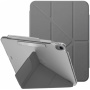 UNIQ Camden Click tok origami állvánnyal és Apple Pencil hellyel iPad Air 13" (2024-2026) készülékhez - szürke