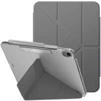 UNIQ Camden Click tok origami állvánnyal és Apple Pencil hellyel iPad Air 13" (2024-2026) készülékhez - szürke