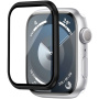 Wiwu edzett üveg fém kerettel Apple Óra 44mm - fekete