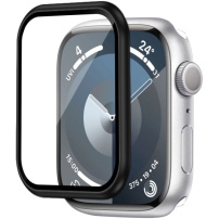 Wiwu edzett üveg fém kerettel Apple Óra 44mm - fekete