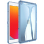 Fényes átlátszó borító iPad 10,2"-hoz (2019-2021) - kék