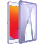 Fényes átlátszó burkolat iPad 10,2"-hez (2019-2021) - lila