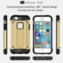 Szuper ellánálló "Armor" tok iPhone 5 / 5S / SE (2016) -re - arany