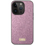 SULADA elegáns csillogó borító iPhone 16 Pro Max telefonhoz - rózsaszín