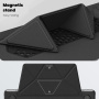 Bőr tok állvánnyal MacBook Pro 13"-hoz (A2251 / A2289 / A2338) - fekete