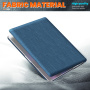 Tok textil felülettel és állvánnyal MacBook Pro 16" (A2485 / A2780 / A2991 / A3186 / A3403 / A3428 / A3429) - sötétkék