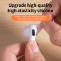 Fejhallgató védőburkolatok AirPods 4-hez - átlátszó