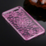 Hátoldali védőtok gyémántköves stílusban iPhone 6 / 6S-re - rózsaszín