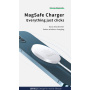 Wiwu W009 vezeték nélküli MagSafe töltő iPhone / AirPods készülékekhez - 15W - fehér