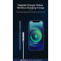 Wiwu W009 vezeték nélküli MagSafe töltő iPhone / AirPods készülékekhez - 15W - fehér
